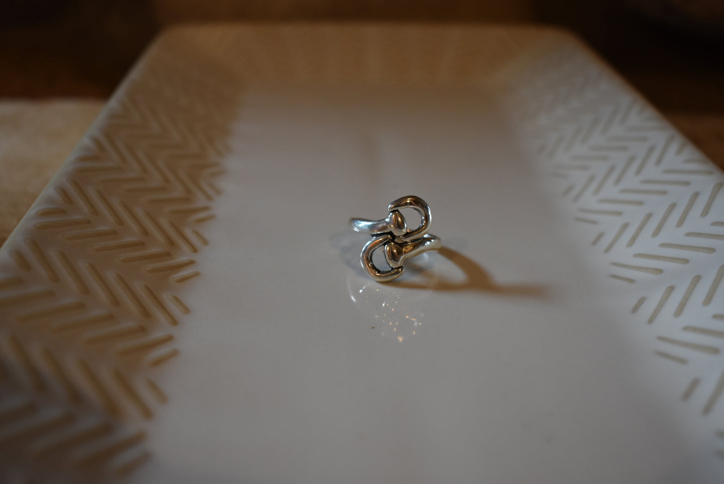 Horse Bit Ring Size 8