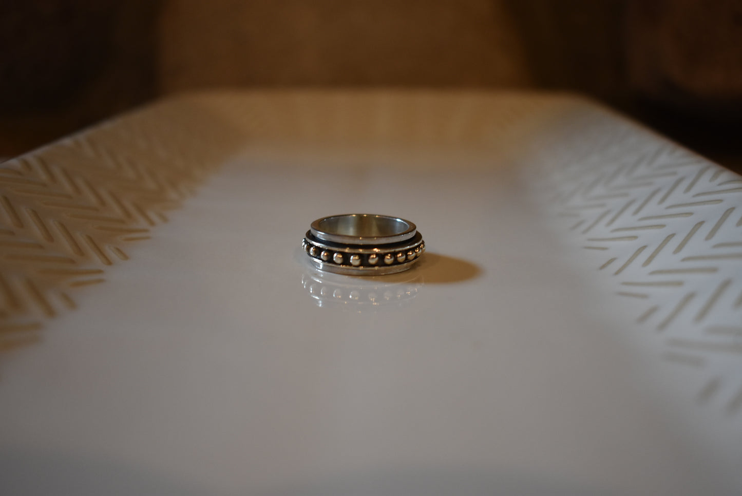 Dot Spinner Ring