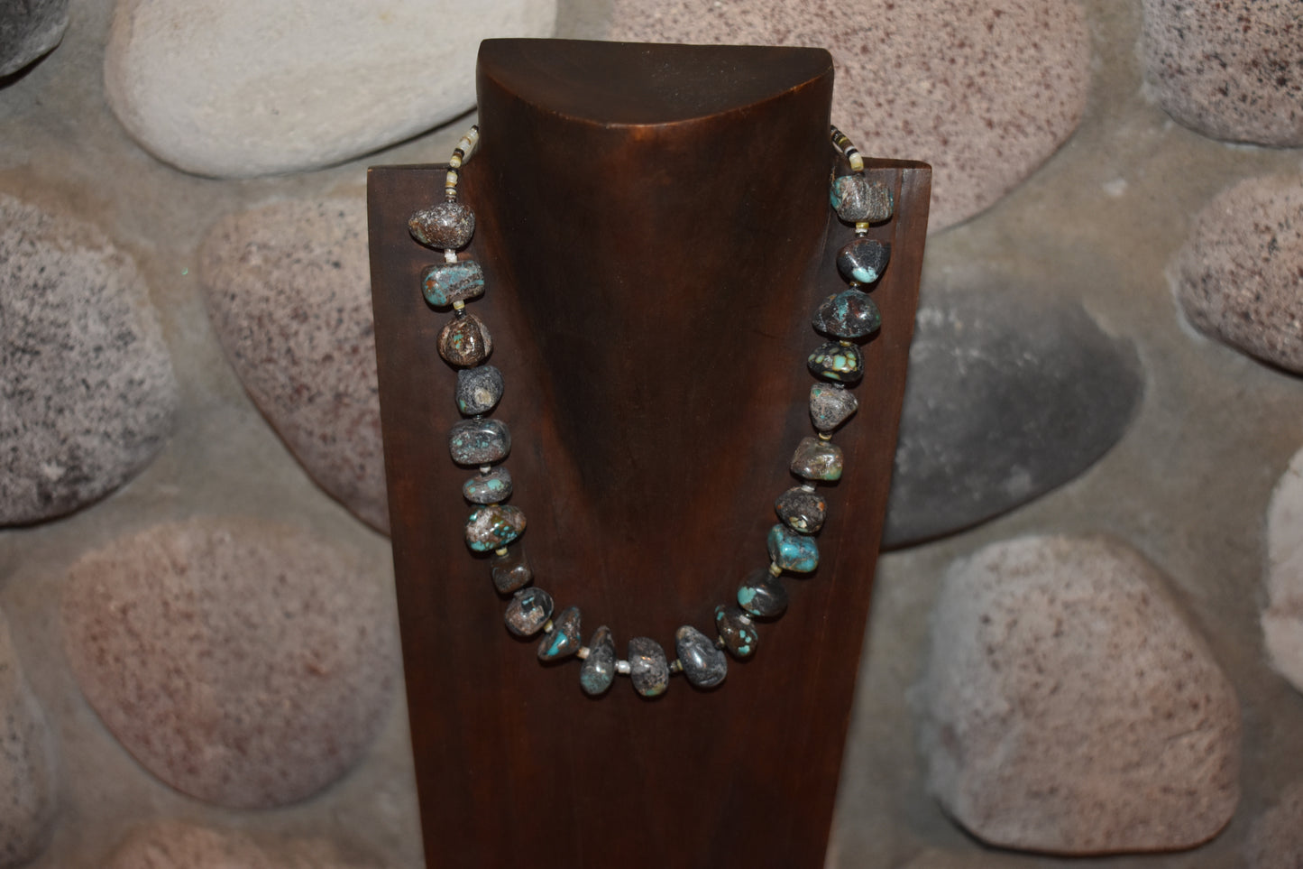 Turquoise Nugget 18.5”