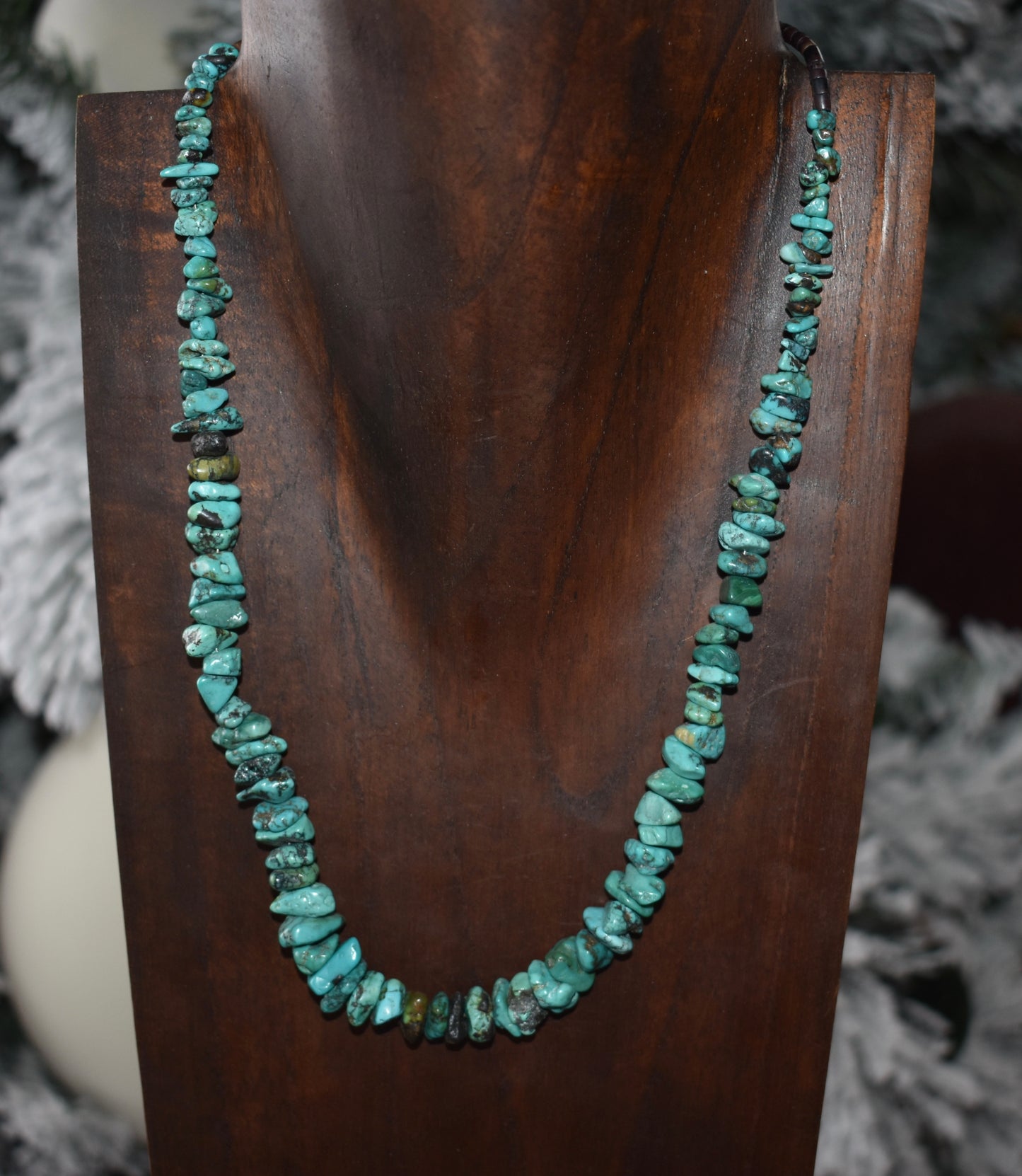 20” Turquoise Nugget Necklace