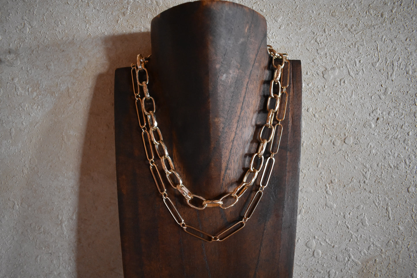 Gold Statement Chain Necklaces