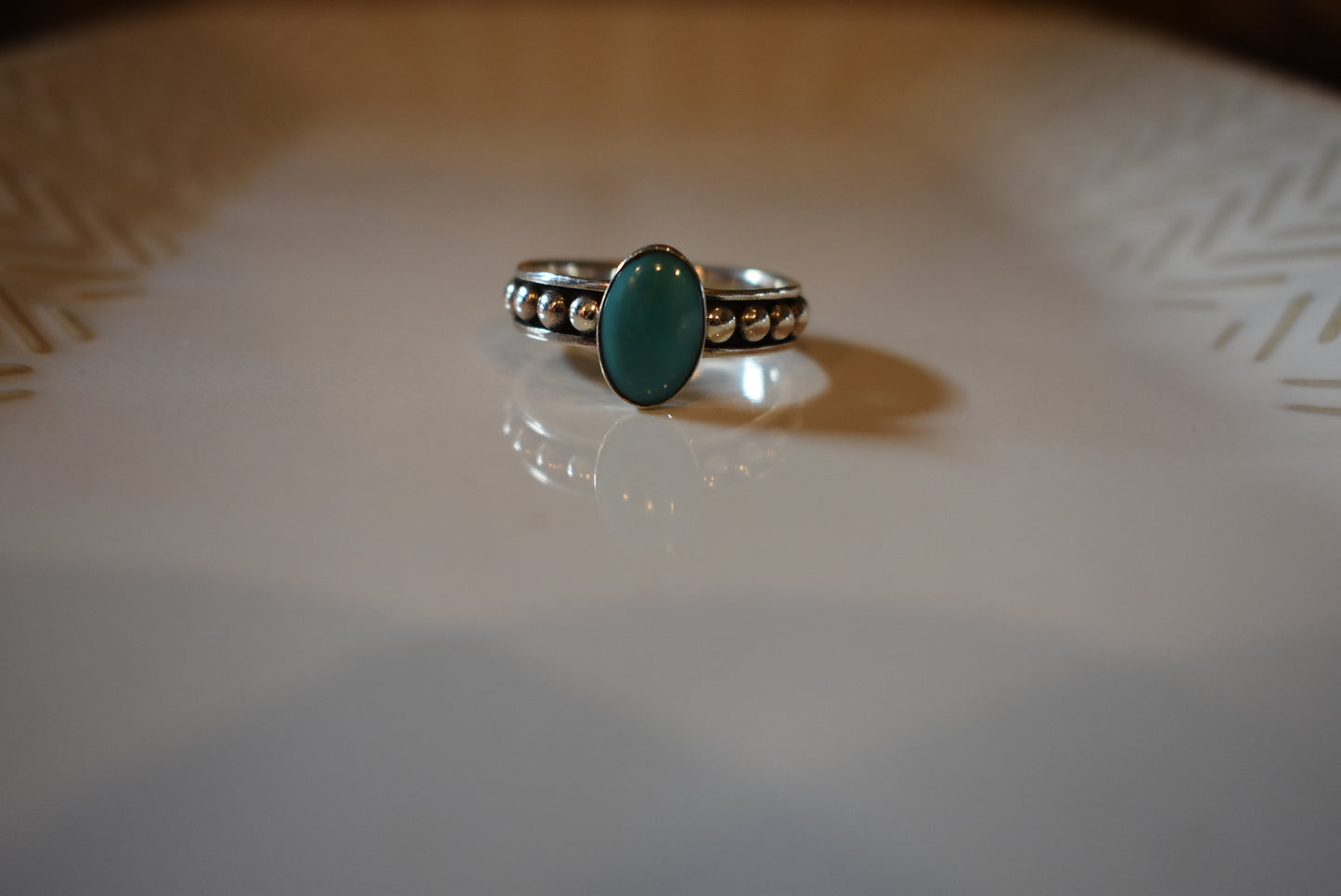 Blue Ridge Dot Ring Size 10