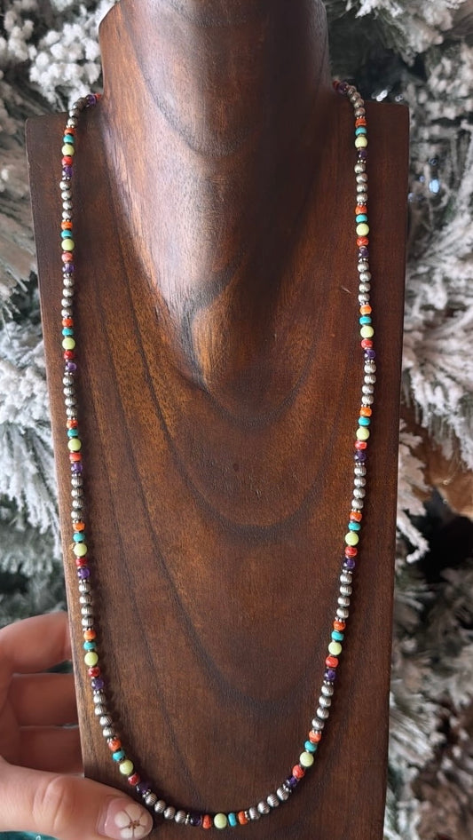 Multi Pearl Necklace