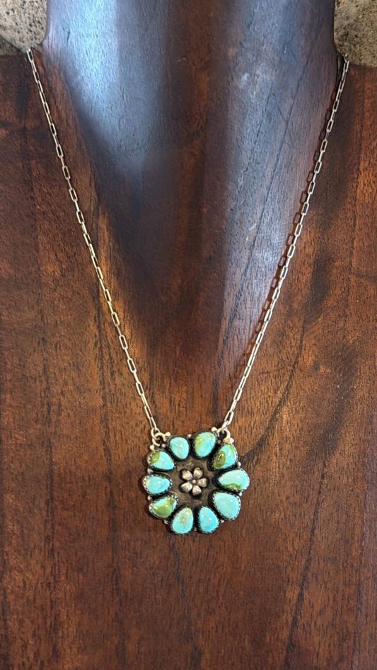 Sonoran Gold Flower Necklace