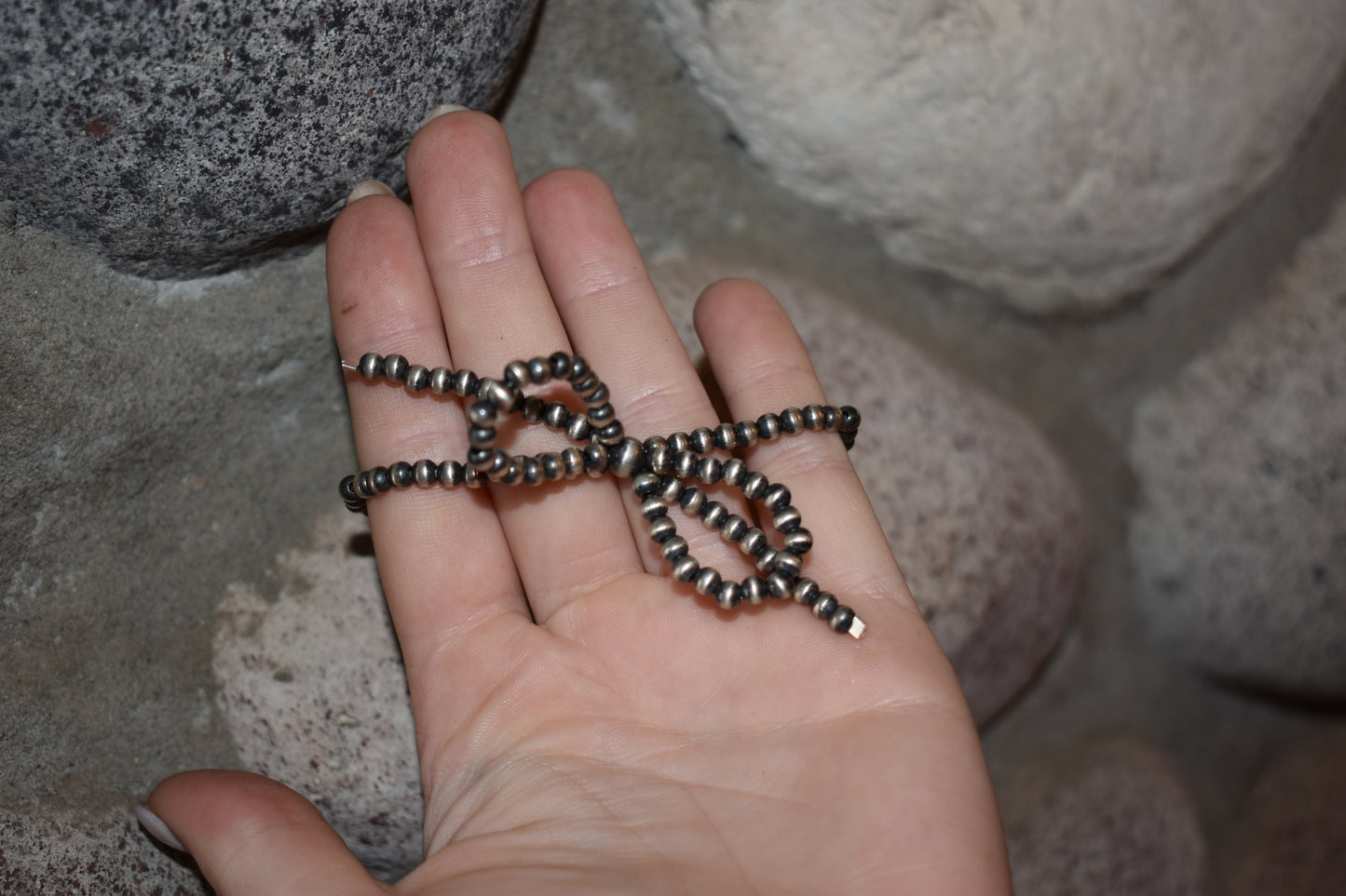 Navajo Pearl Bow Bracelet