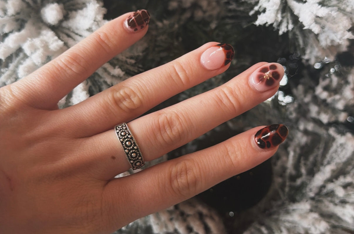 Sterling Silver Detailed Ring Size 8