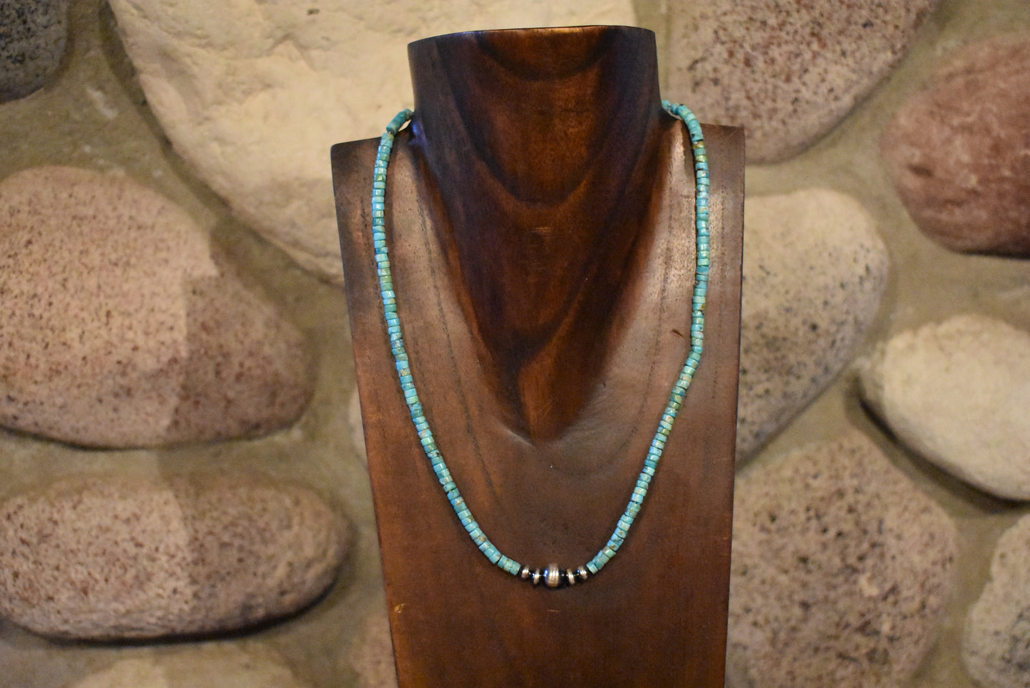 Heishi Necklace 18”