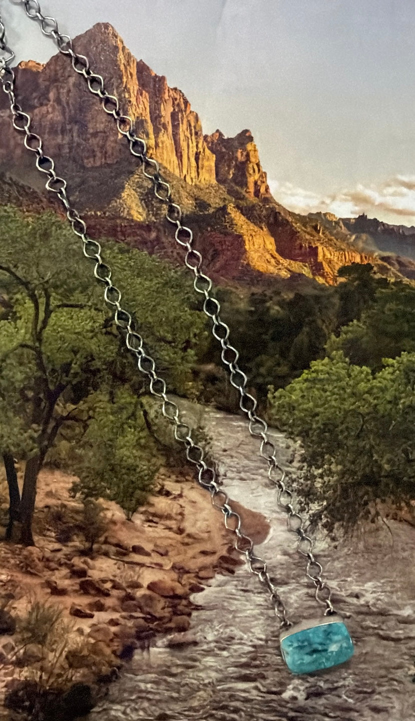 White Water Bar Necklace