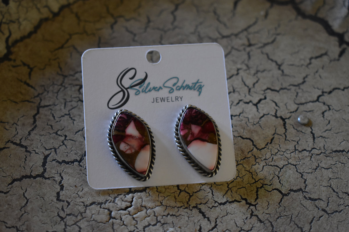 Dahlia Rose Studs