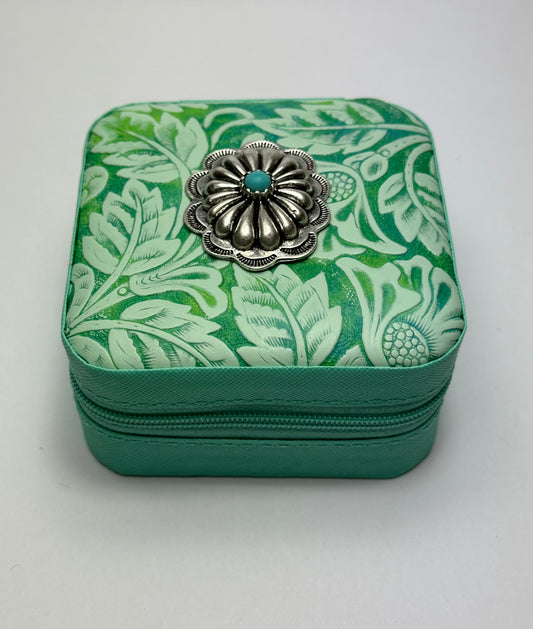 Jewelry Case - Turquoise