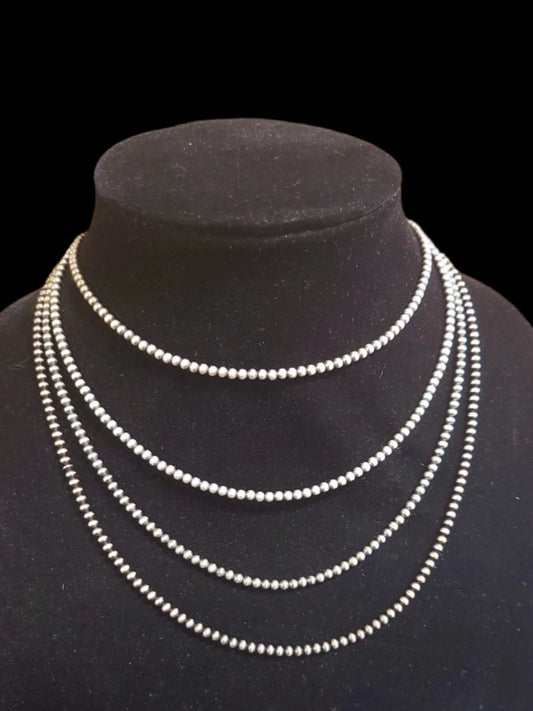 3mm Navajo Pearl Necklaces